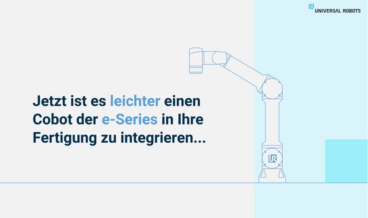 Vollständig integrierte PROFIsafe-Kommunikation in Software der UR e-Series