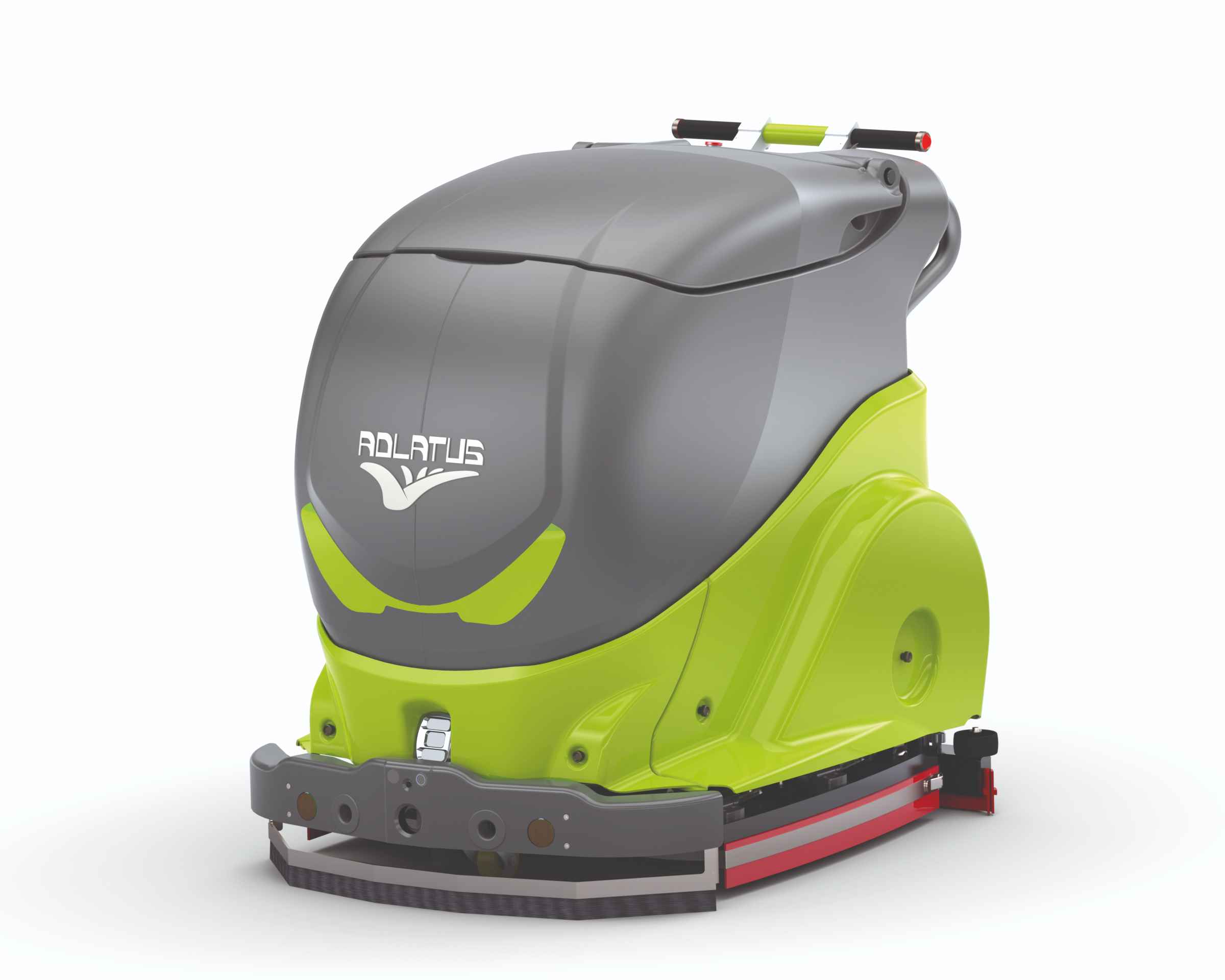 Autonomer Scheuer-Saug-Roboter mit Tellerbürsten