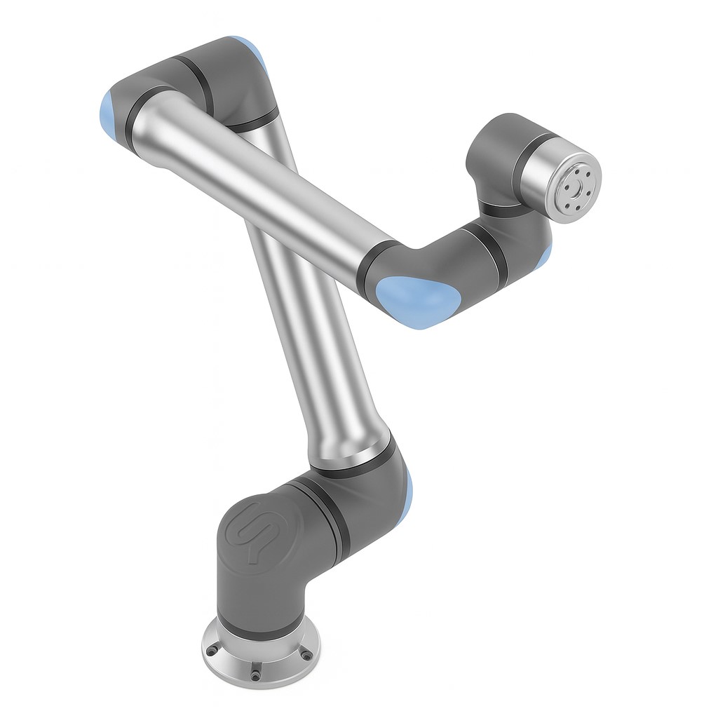 Cobot mit langer Reichweite 1750 mm, kompakt, bis zu 10 kg Nutzlast