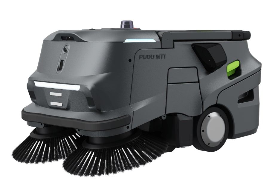 Autonomer KI-Kehrroboter mit intelligenter Schmutzerkennung