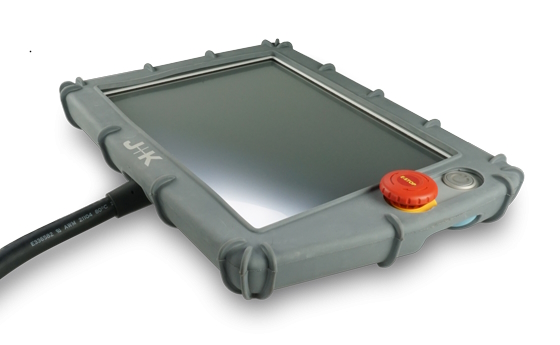 Schutzhülle für UR e-Series Bedienpanel mit Zustimmtaster