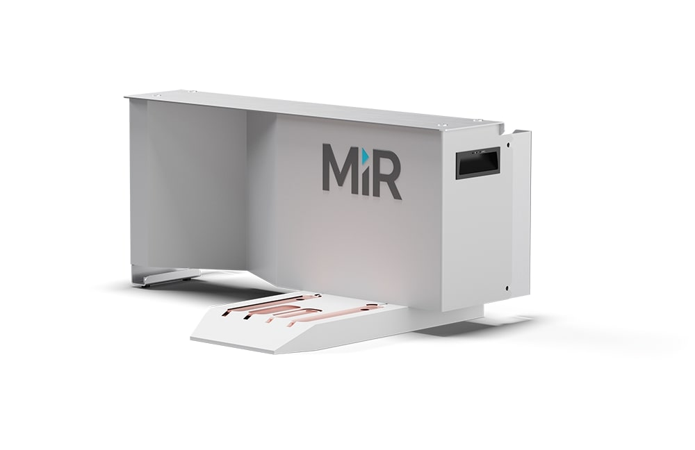 Ladestation für die mobilen Roboter MiR250, MiR600 und MiR1350