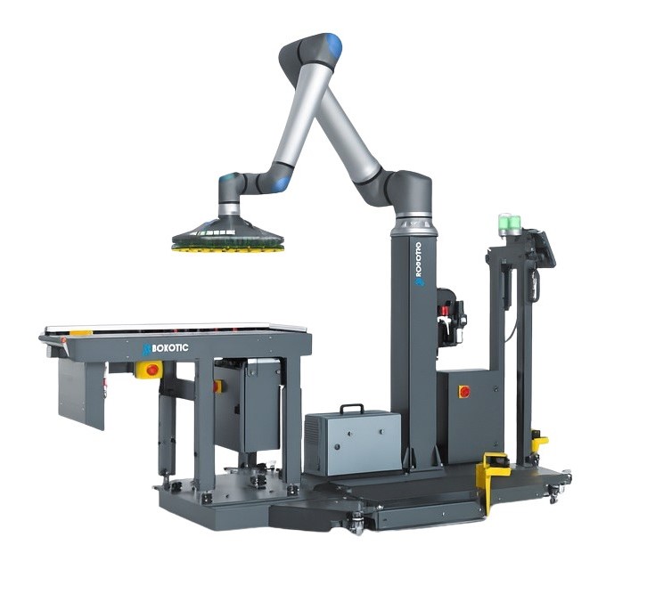 ROBOTIQ Palletizing Solution PAL READY Produktionsbereite Palettierlösung für UR20 – schnell einsatzbereit