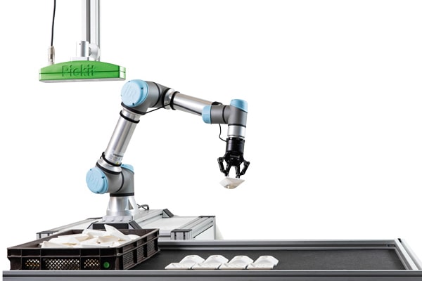 3D-Kamera Komplettset für den Griff in die Kiste mit großen Sichtfeld und mittlerer Genauigkeit