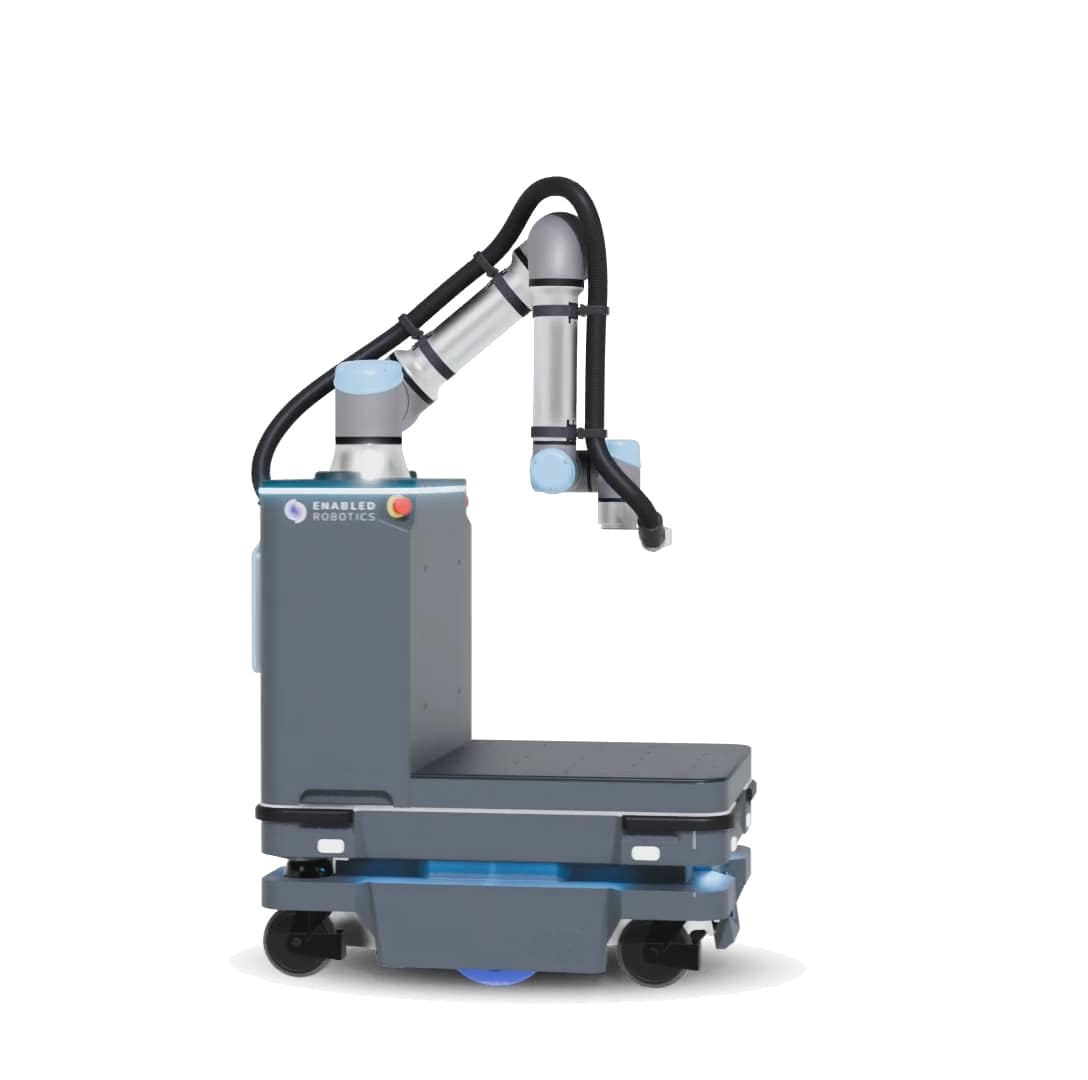 Cobot auf mobilem Roboter für maximale Flexibilität
