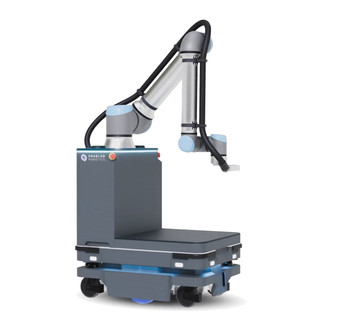 Cobot auf mobilem Roboter für maximale Flexibilität