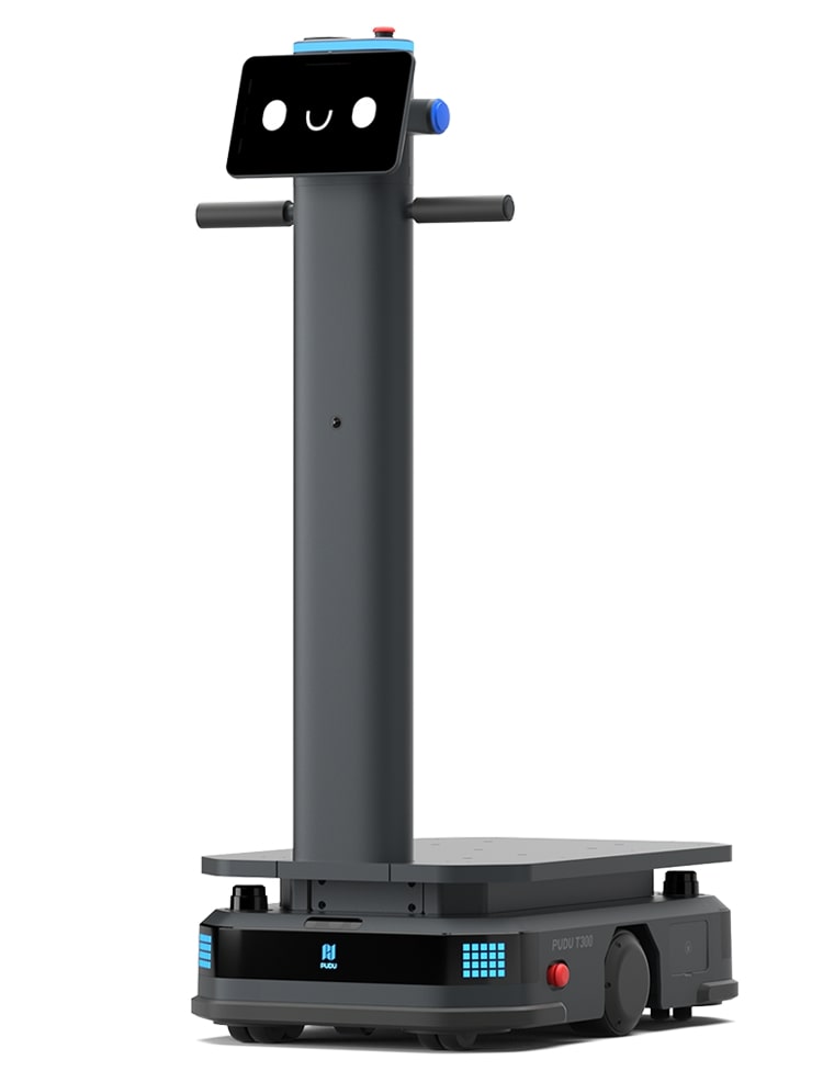 Kompakter Roboter mit 300 kg Tragkraft für den Materialtransport