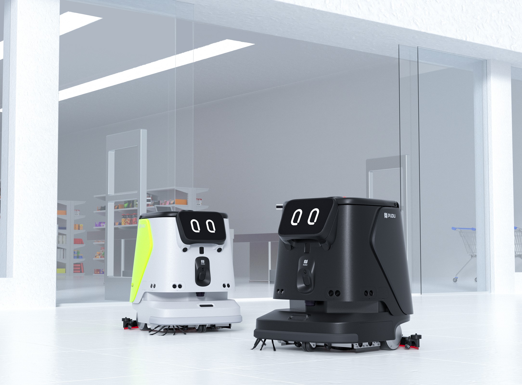 4-in-1 Reinigungsroboter mit KI-basierter Spot-Reinigung