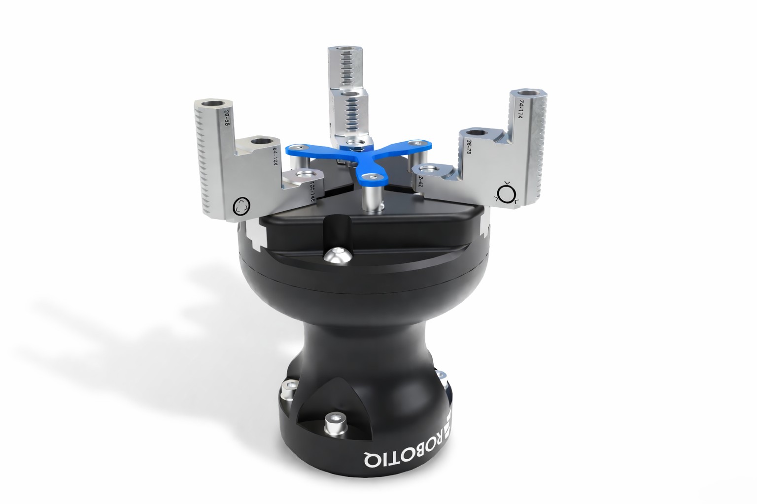 Spacer/Stopper für Greiferfinger gestuft für Robotiq Hand-E C10