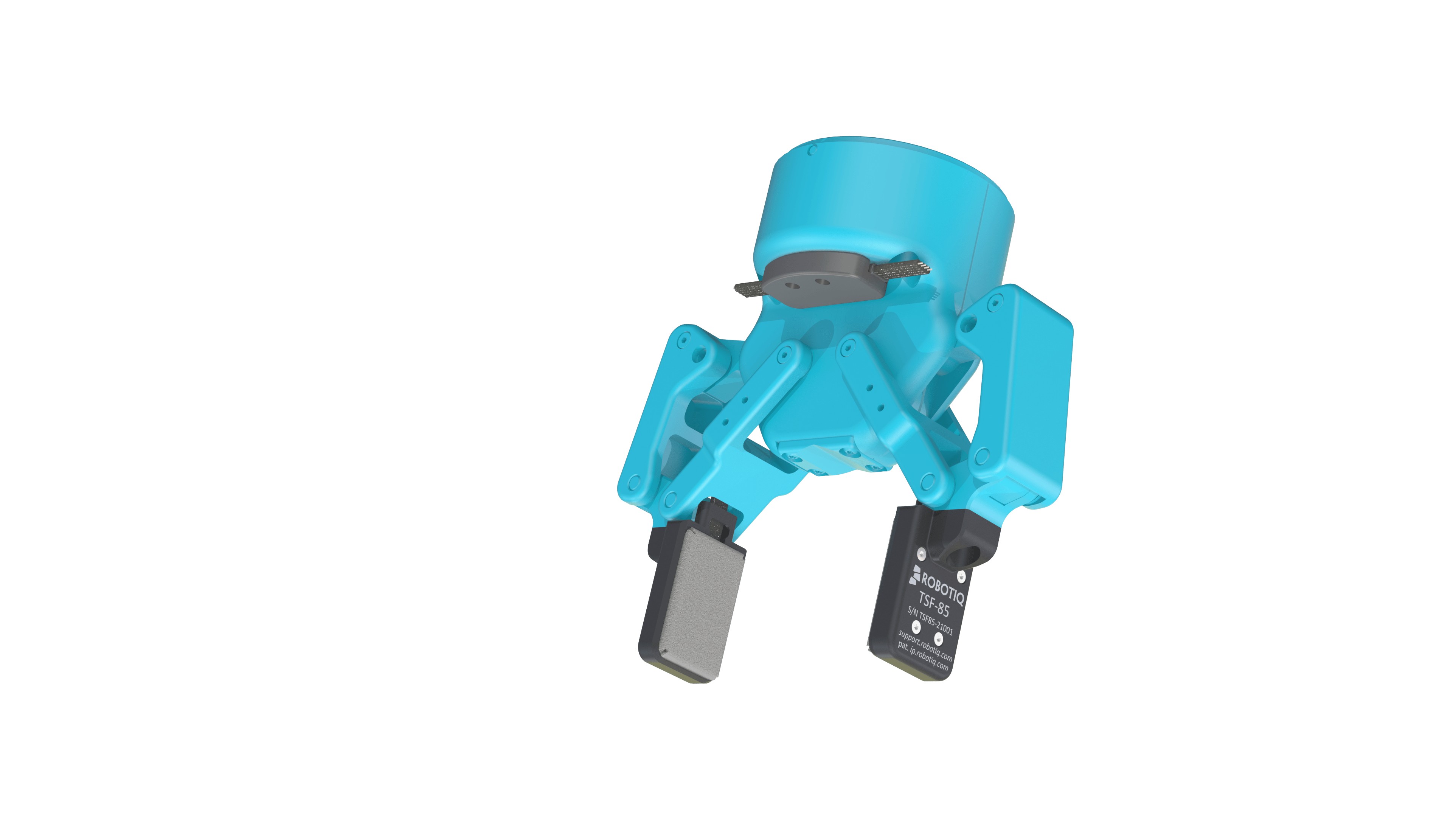 Taktile Greiferfinger zur präzisen Druck- und Slip-Erfassung