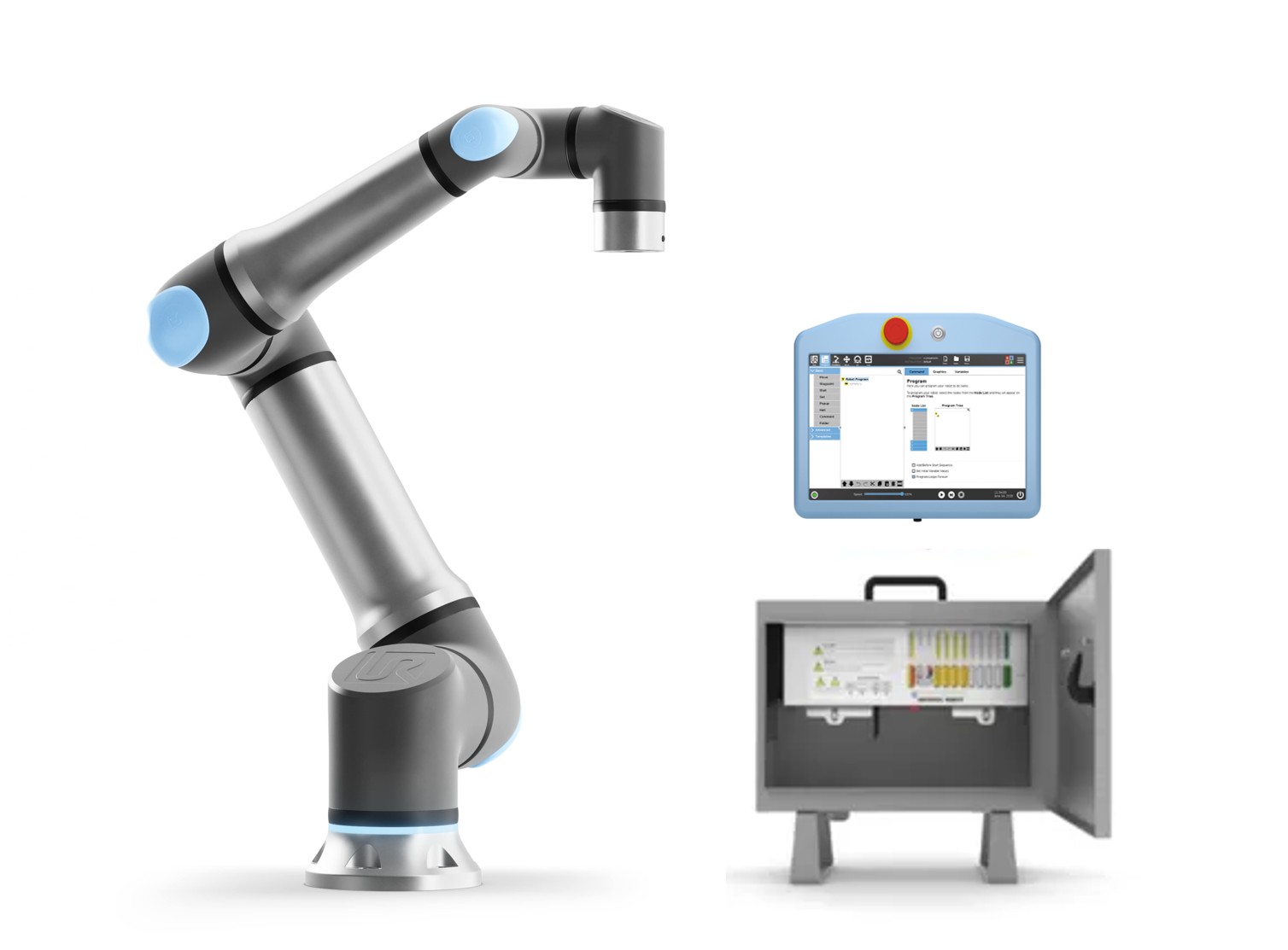 Cobot mit bis zu 30 kg Nutzlast und 1300 mm Arbeitsradius