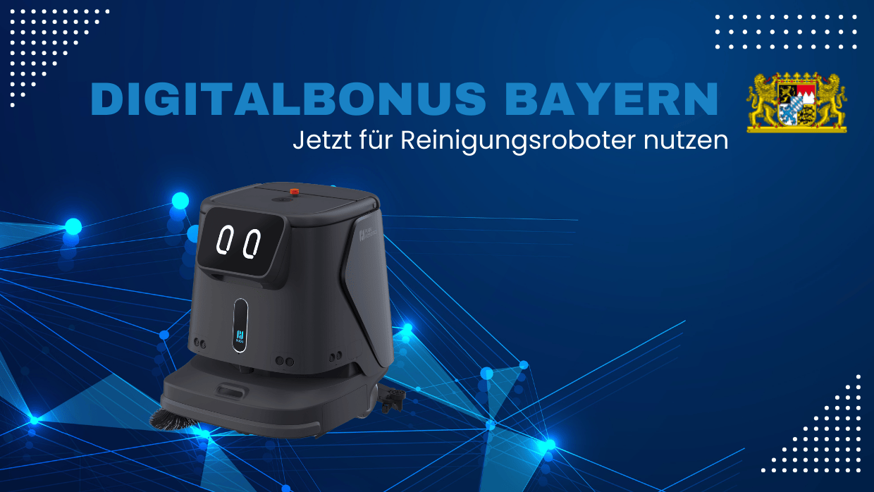 Digitalbonus Bayern für Reinigungsroboter