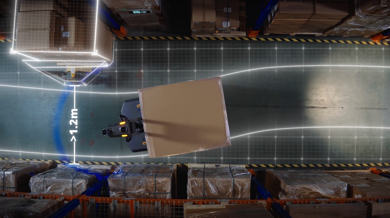 Autonomer Palettentransport bis 2.000 kg für Lager und Produktion