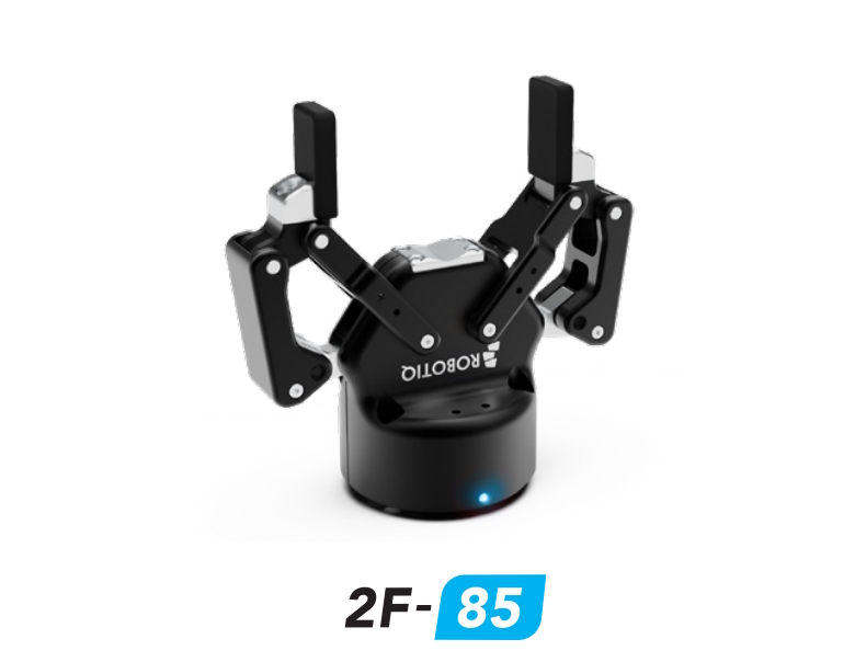 Elektrischer 2-Finger-Greifer mit 85 mm Hub für Universal Robots CB3