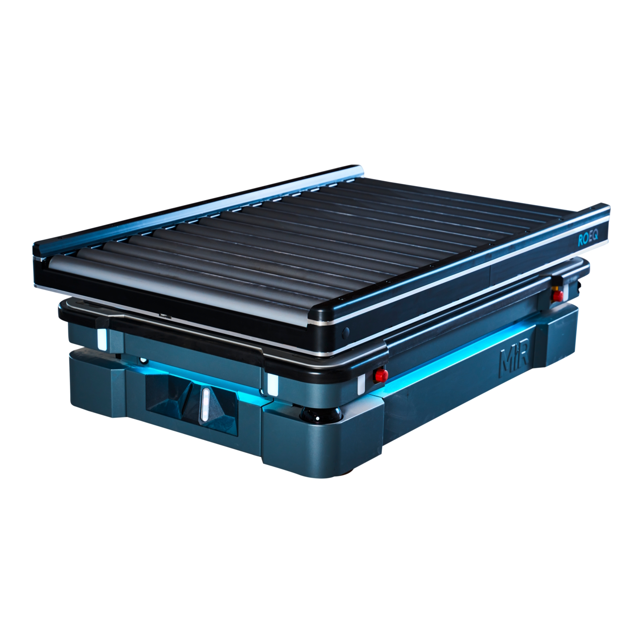 ROEQ TR1000 Auto Rollenförder mit automatischer Höhenverstellung für MiR600 und MiR1350