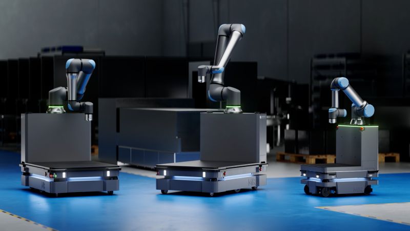 Mobiler Cobot für maximale Flexibilität und schwere Aufgaben