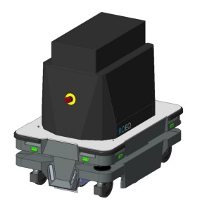 Hublösung für MiR250 zum ergonomischen Transport bis 120kg