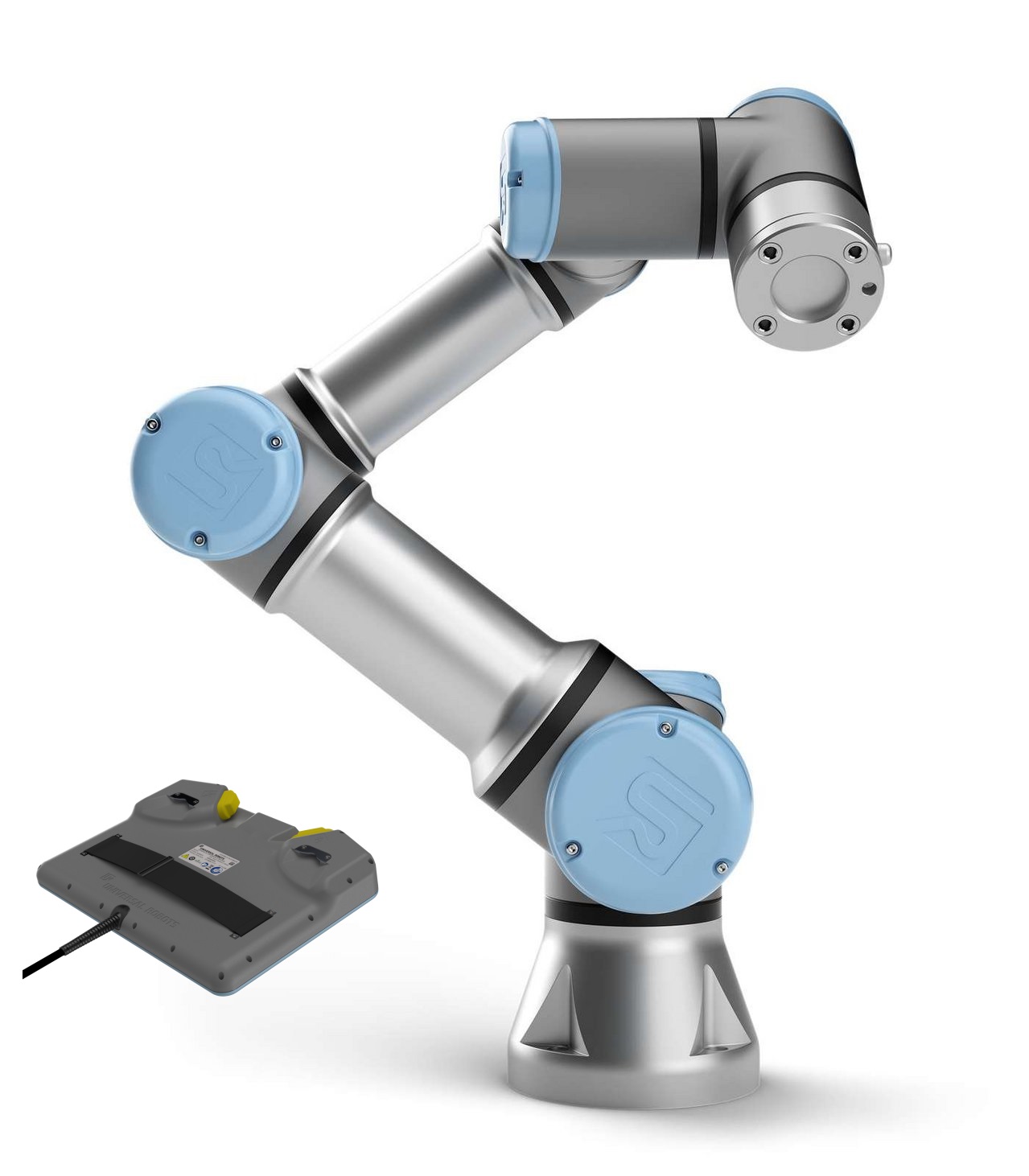 UR3e inklusive Bedienpanel mit Zustimmtaster