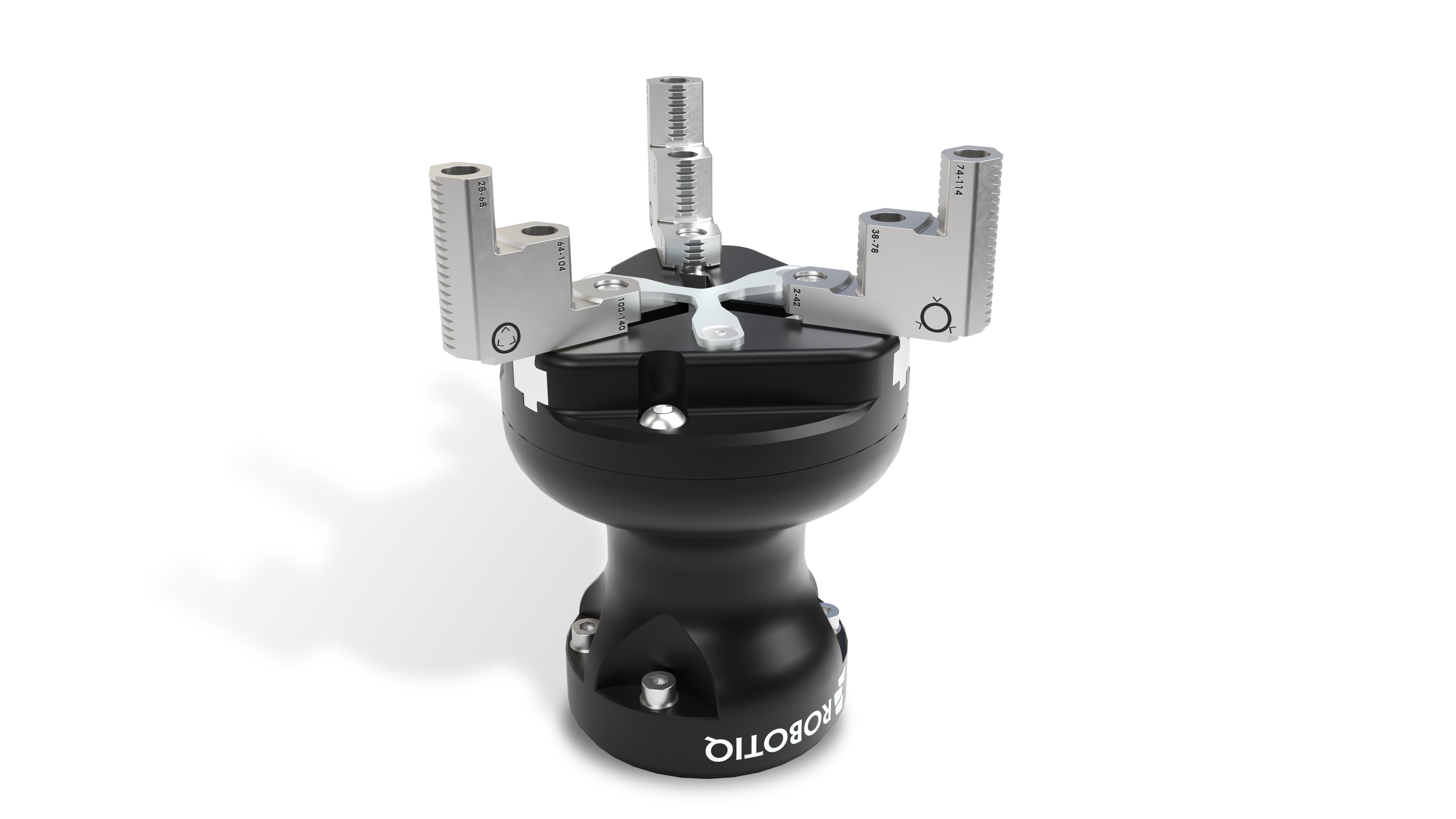 Greiferfinger gestuft für Robotiq Hand-E C10