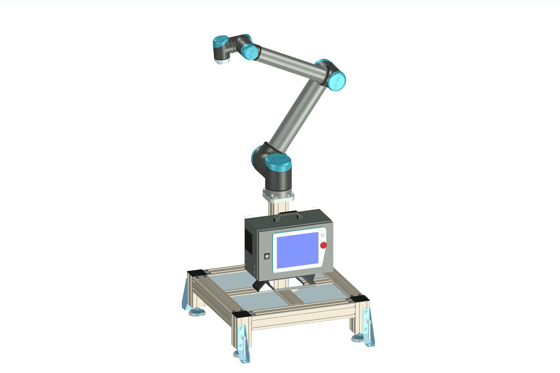 Roboterfuss in verschiedenen Ausführungen