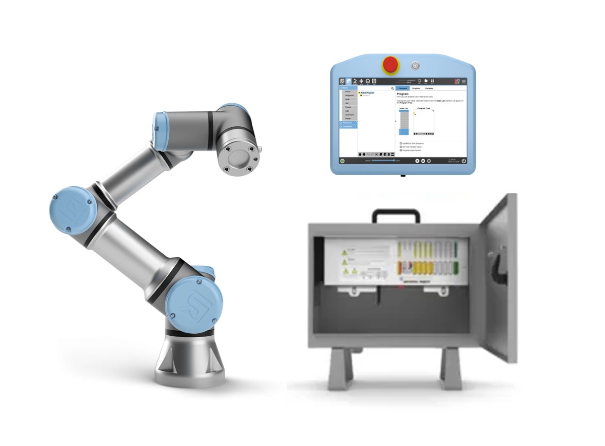 Cobot mit bis zu 3 kg Nutzlast und 500 mm Arbeitsradius