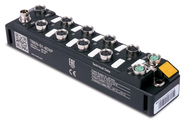 E/A-Modul für UR Zur Erweiterung der Ein- und Ausgänge mit 8 universellen digitalen Kanäle über Modbus-TCP