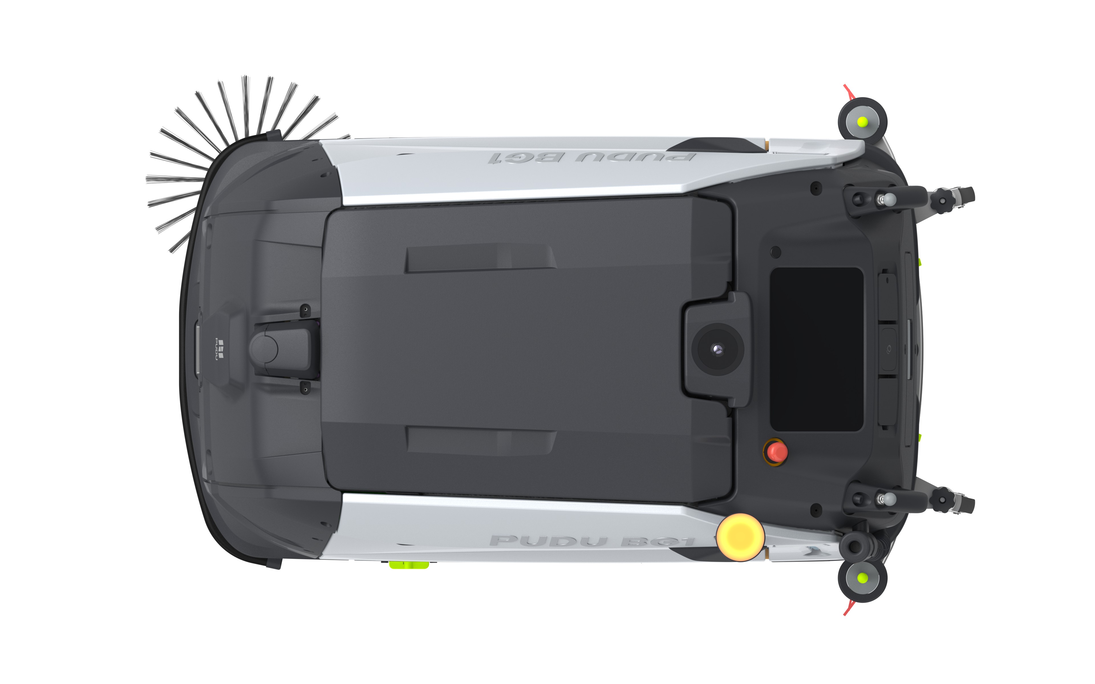 Autonomer Kehr & Scheuer-Saug Reinigungsroboter für große Flächen