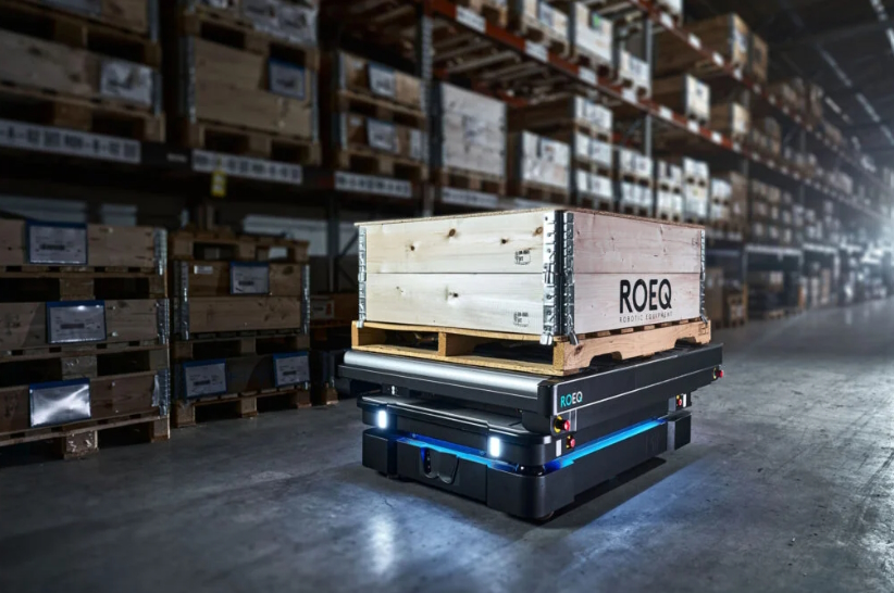 Rollenförder für MiR600 mit bis zu 600 kg Nutzlast